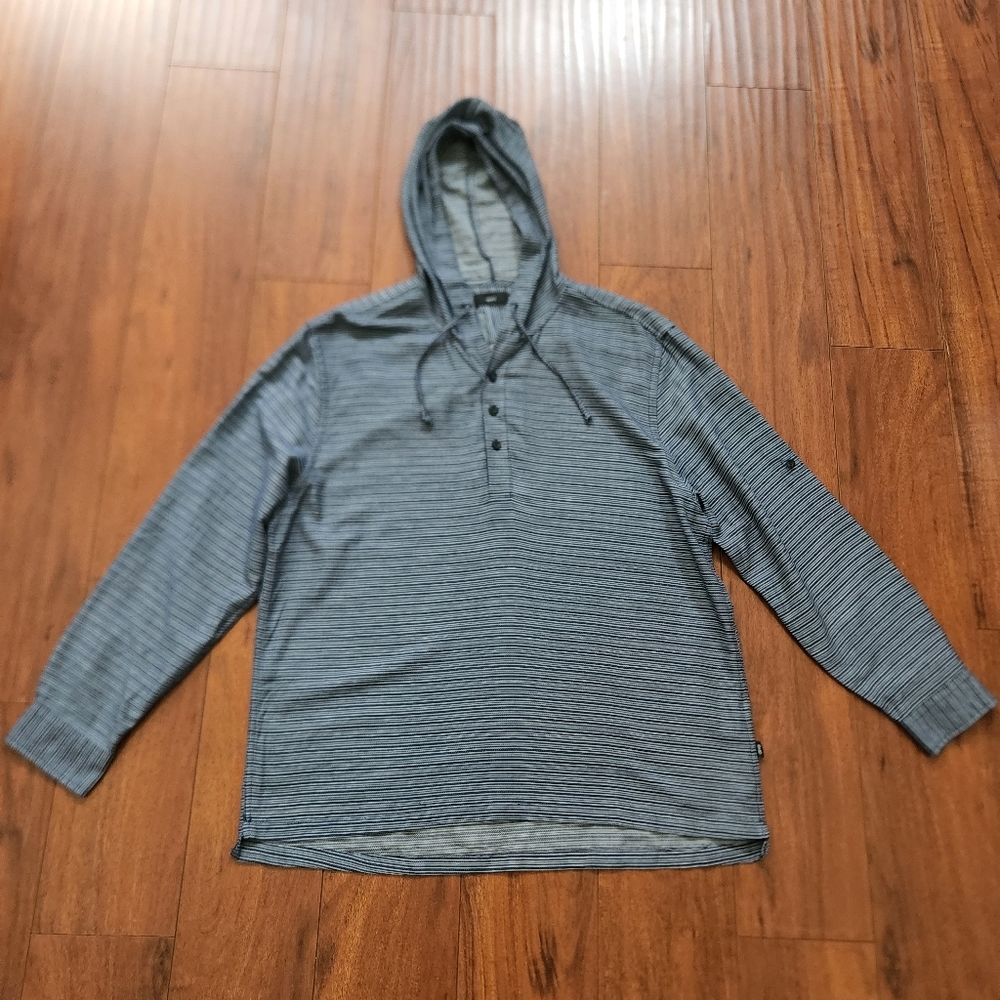 ONIA POPOVER SHIRT TOP HOODED CASUAL BEACH SIZE XL